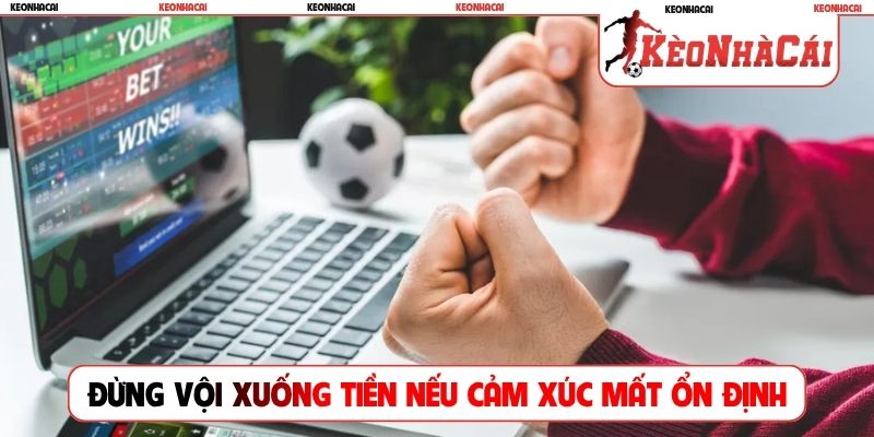 Đừng vội xuống tiền nếu cảm xúc mất ổn định