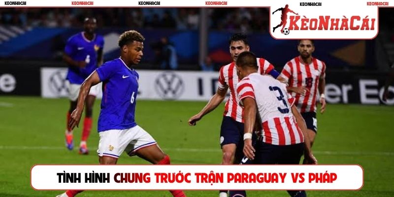 Tình hình chung trước trận Paraguay vs Pháp
